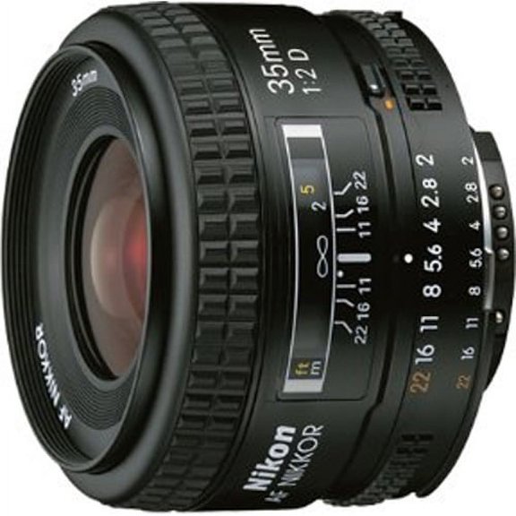 Nikon AF NIKKOR 1923 35mm f/2D Lens with Auto Focus for Nikon DSLR Cameras