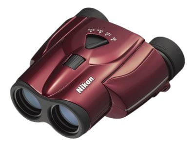Nikon ACULON T11 - Binoculars 8-24 x 25 - zoom - porro - red