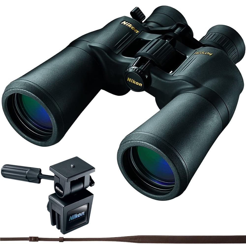 Nikon 8252 A211 ACULON 1022 x 50 Zoom Binoculars Bundle with Nikon