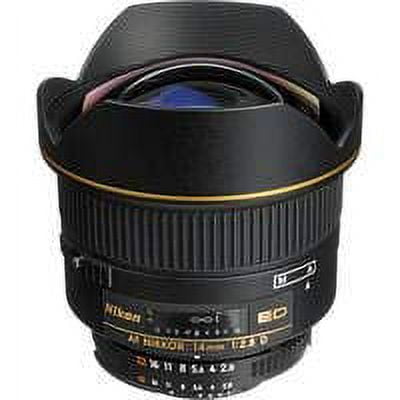 Nikon AF FX NIKKOR 14mm F/2.8D ED Ultra Wide Angle Fixed Zoom Lens with Auto Focus for Nikon DSLR Cameras International Version (No warranty)