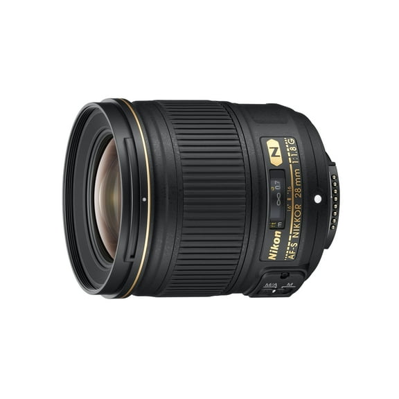 Nikon AF FX NIKKOR 28mm F/1.8G Compact Wide-angle Prime Lens with Auto Focus for Nikon DSLR Cameras