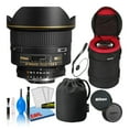 thumbnail image 1 of Nikon AF NIKKOR 14mm F/2.8D ED Wide-Angle Prime Lens (1925) Intl with Padded Camera Lens Case + Lens Cap Keeper Holder + Deluxe Camera Lens Cleaning Kit + More, 1 of 5