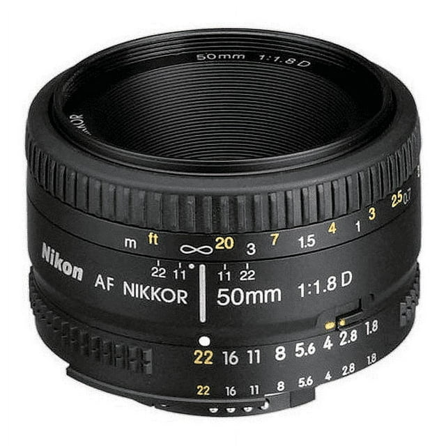 Nikon AF Nikkor 50mm f/1.8D Autofocus Lens