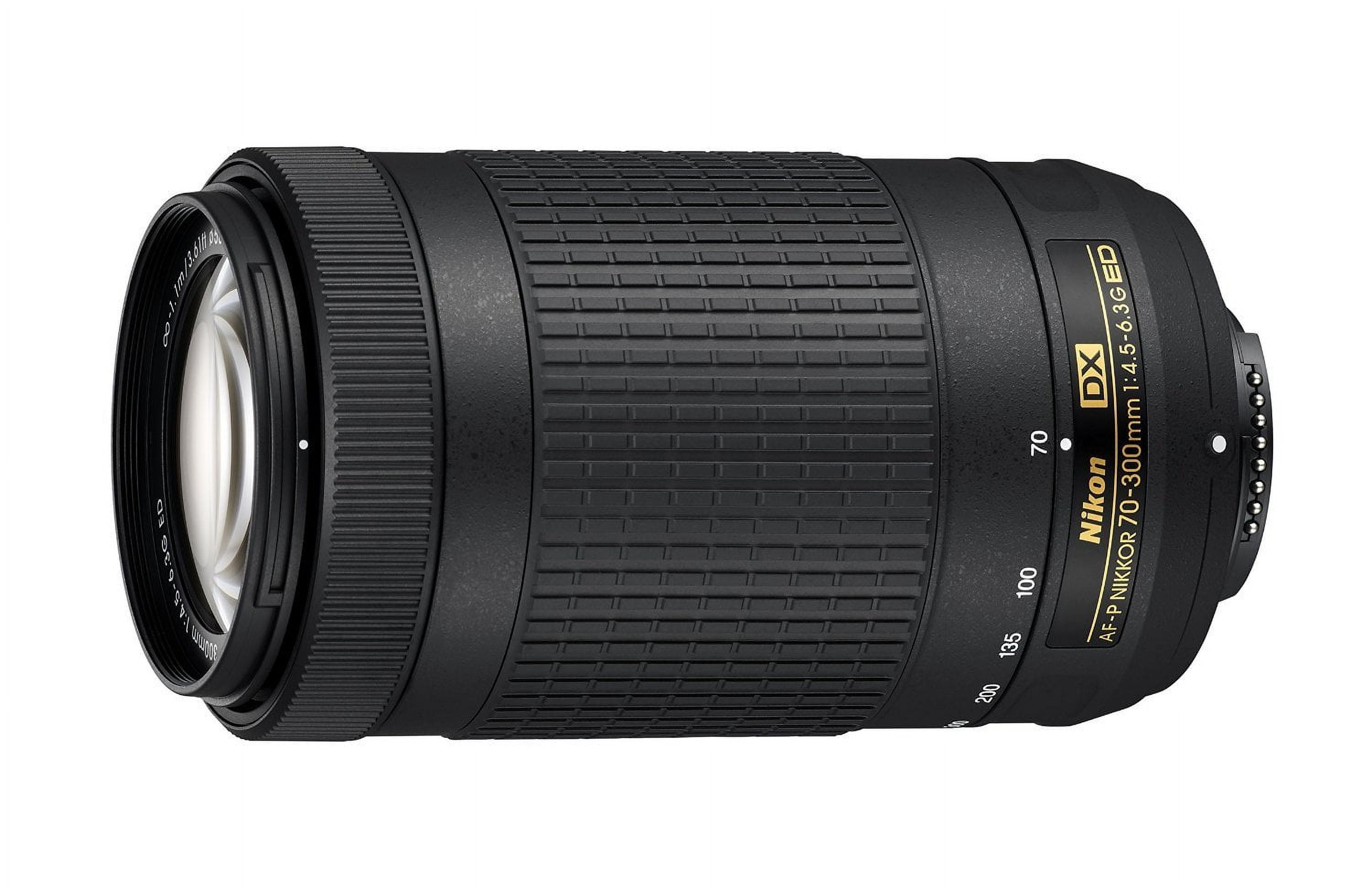 Nikon AF-P DX NIKKOR 70-300mm f/4.5-6.3G ED Zoom Lens - Walmart.com
