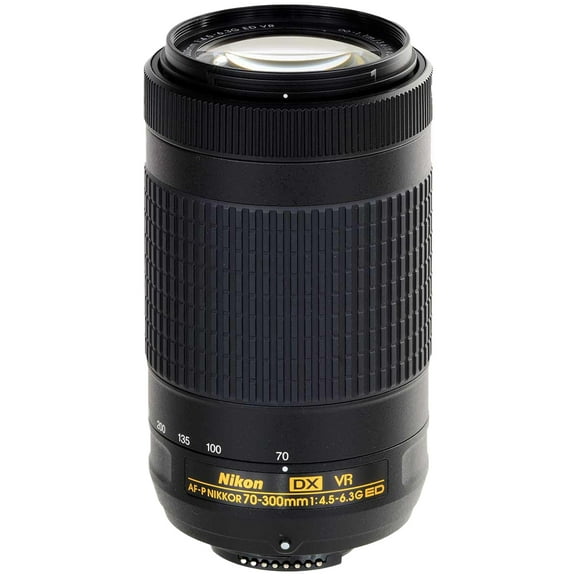 Nikon AF-P DX NIKKOR 70-300mm f/4.5-6.3G ED VR Lens 20062 (International Version)