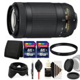 thumbnail image 1 of Nikon AF-P DX NIKKOR 70-300mm f/4.5-6.3G ED VR Lens with Accessory Bundle For D500 , D5300 , D5500 and D5600, 1 of 10