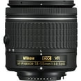 thumbnail image 1 of Nikon AF-P DX NIKKOR - Zoom lens - 18 mm - 55 mm - f/3.5-5.6 AF-P DX G VR - Nikon F - for Nikon D3300, D3400, D5, D500, D5300, D5500, D5600, D7200, D750, D7500, D810, D850, Df, 1 of 4
