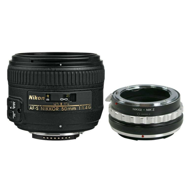 Nikon AF-S 50mm f/1.4G Lens Compatible with Nikon Zfc Z30 Z7