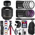 thumbnail image 1 of Nikon AF-S 85mm f/1.8G Lens + Graduated Color Filter - 64GB Accessory Kit (International Version), 1 of 11