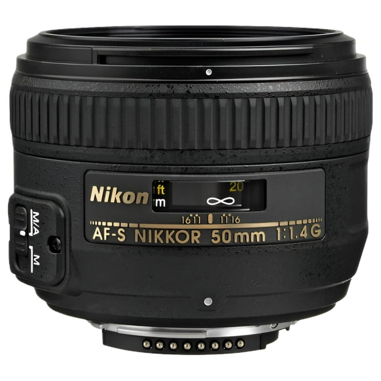Nikon AF-S DX FX Full Frame NIKKOR 50mm f/1.4G DSLR Camera Lens