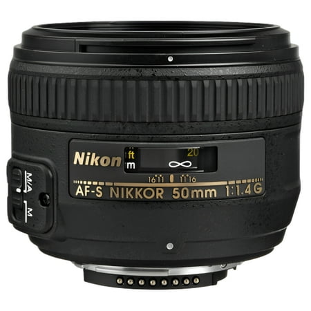Nikon - AF-S NIKKOR 50mm f/1.4G Standard Lens - Black
