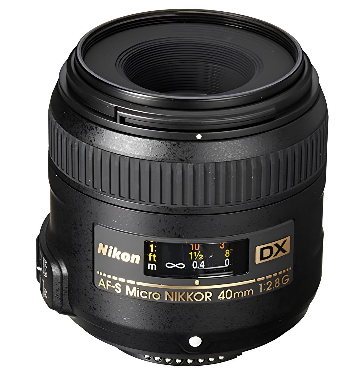 Nikon AF-S DX Micro-NIKKOR 40mm F/2.8G Fixed Zoom Lens with Auto Focus for Nikon DSLR Cameras - image 1 of 6