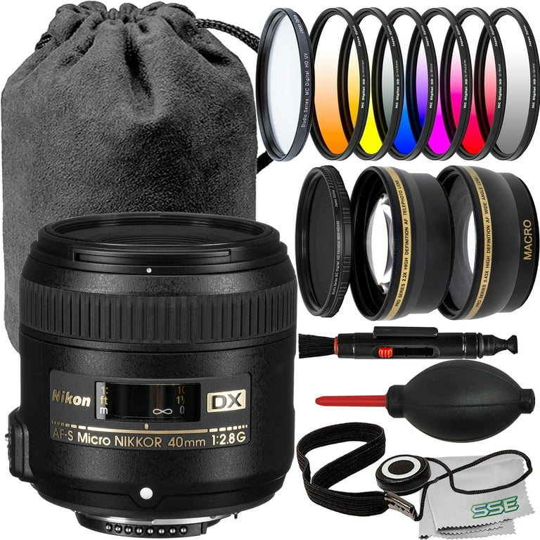 Amazon.com : Nikon AF-S DX Micro-NIKKOR 40mm f/2.8G Close-up