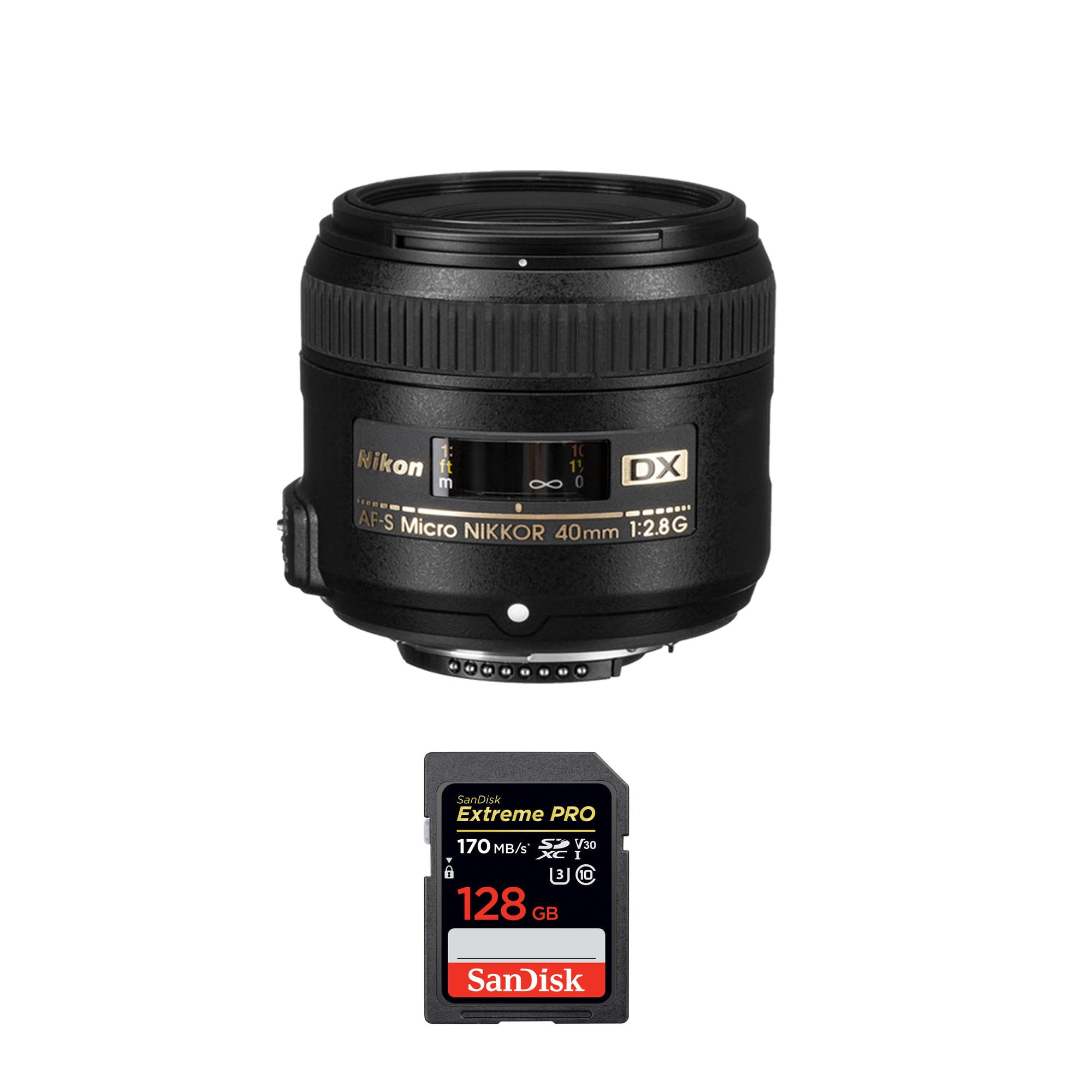 Nikon AF:S DX Micro:NIKKOR 40mm f/2.8G Lens Extreme Couple