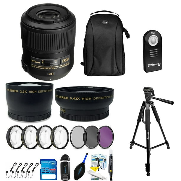 Nikon AF:S DX Micro NIKKOR 85mm f/3.5G ED VR Starter Kit