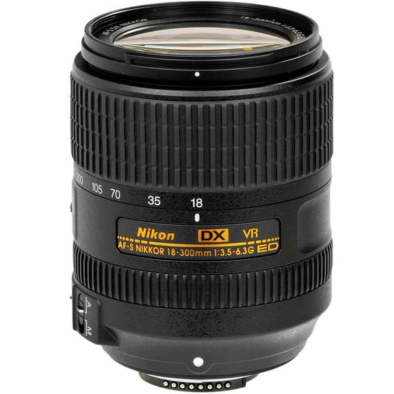 Nikon AF-S DX NIKKOR 18-300mm f/3.5-6.3G ED VR Lens (International Version)