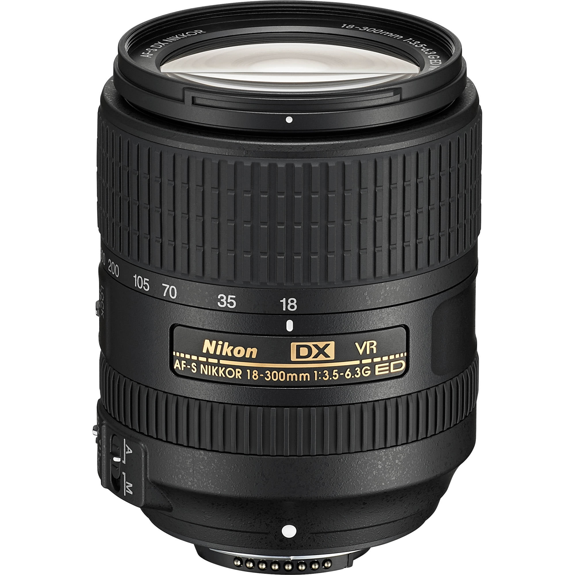 Nikon AF-S DX NIKKOR 55-300mm f/4.5-5.6G ED VR Lens - Walmart.com