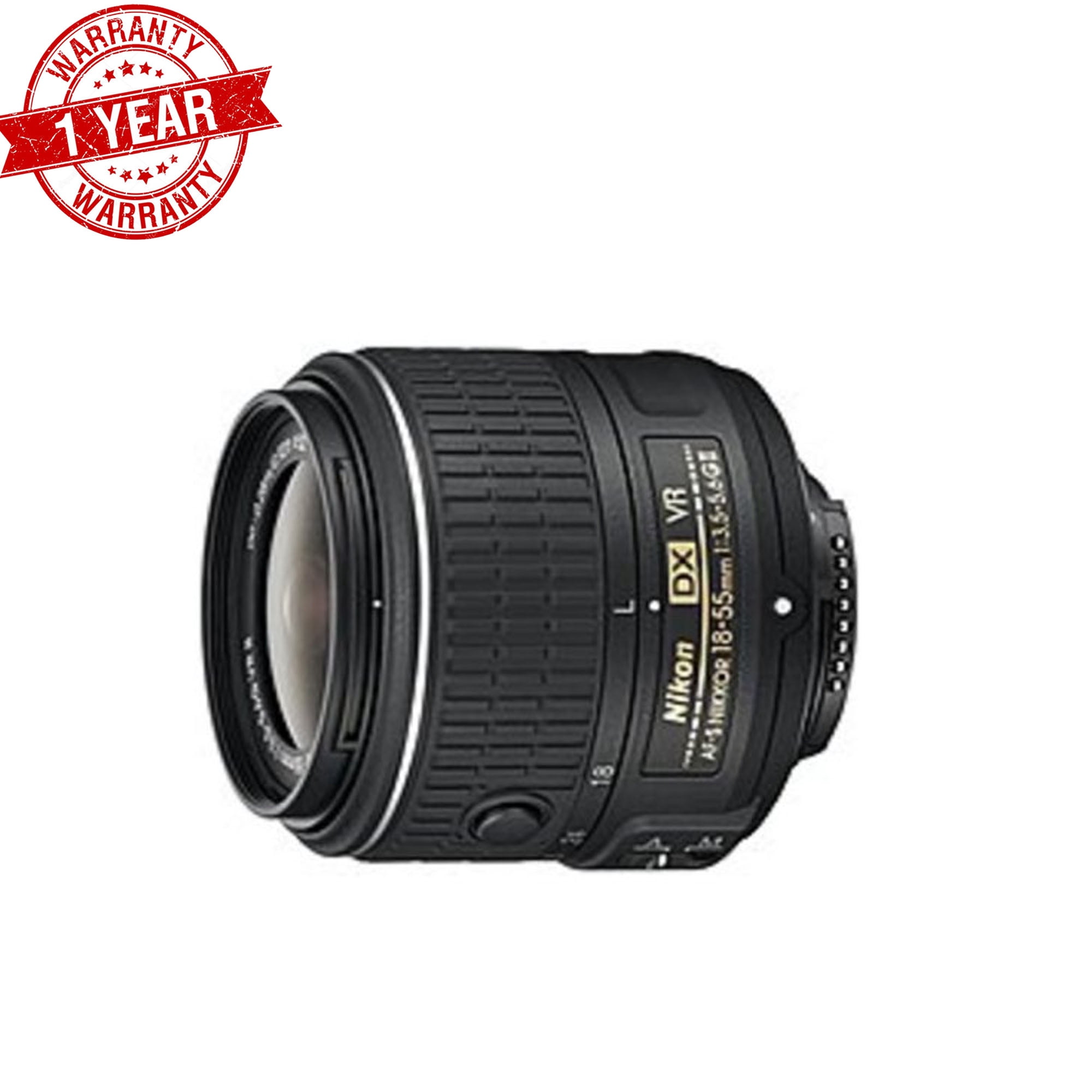 Nikon AF-S DX NIKKOR 18-55mm f/3.5-5.6G VR Lens - Walmart.com