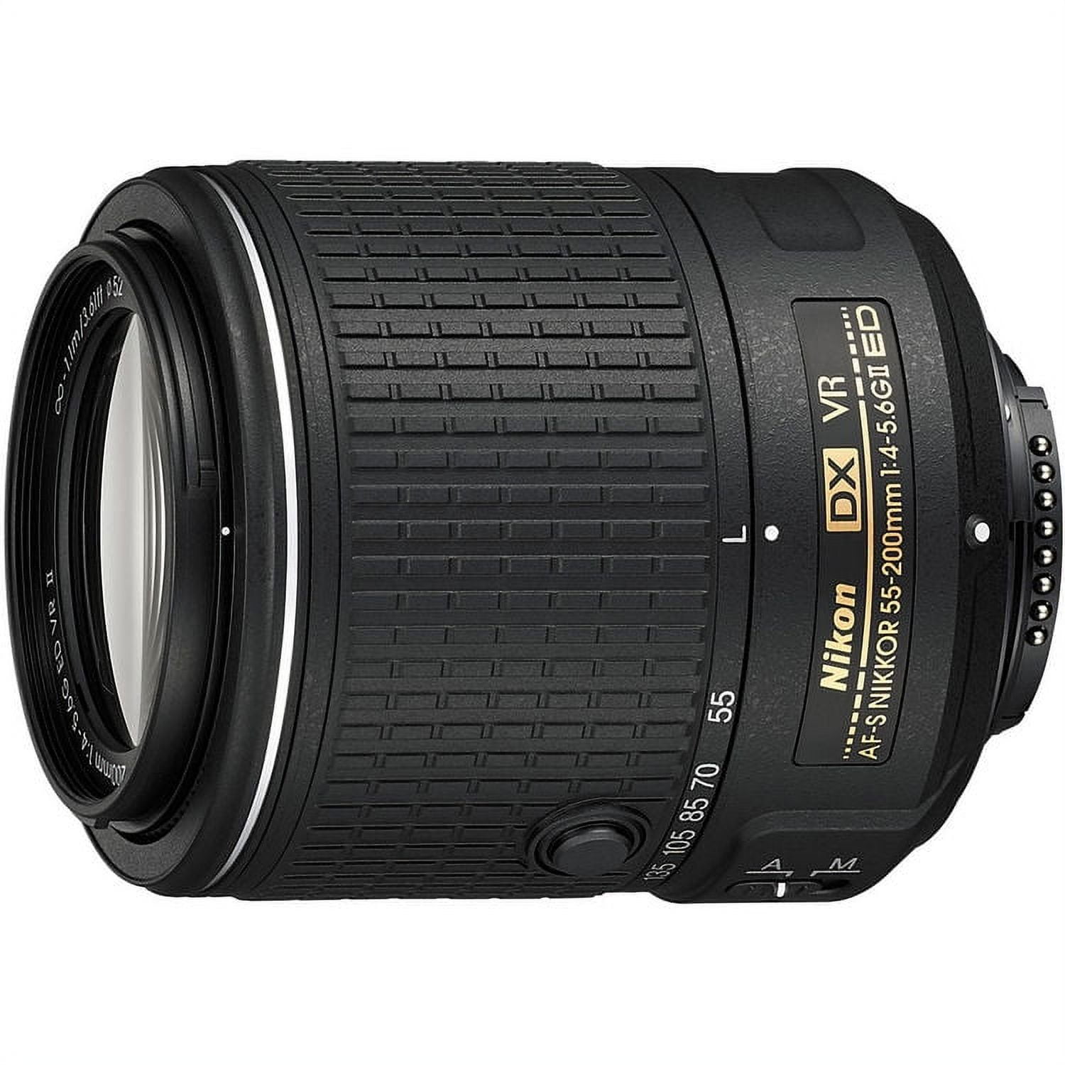 Nikon AF-S DX NIKKOR 55-200mm f/4-5.6G ED VR II Lens 20050 for