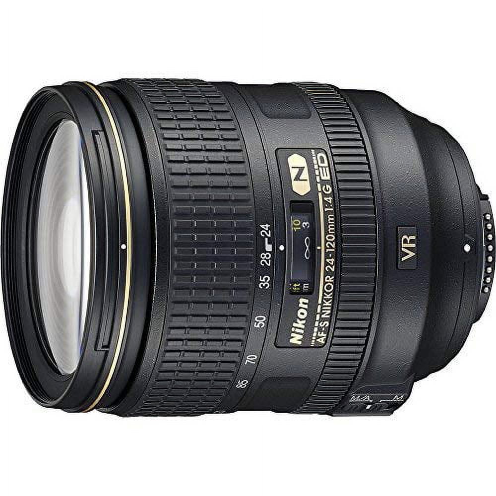Nikon AF−VR Zoom-Nikkor24-120mm Nikon AF-S NIKKOR 24-120mm f/4G ED VR Zoom Lens - Versatile