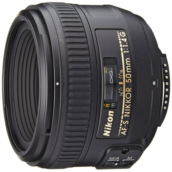 Nikon AF-S FX NIKKOR 50mm f/1.4G Lens with Auto Focus for Nikon DSLR Cameras
