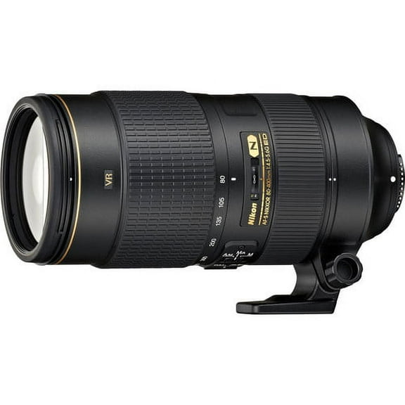 Nikon AF-S FX NIKKOR 80-400mm f.4.5-5.6G ED Vibration Reduction Zoom Lens with Auto Focus for Nikon DSLR Cameras International Version (No warranty)