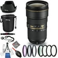 thumbnail image 1 of Nikon AF-S NIKKOR 24-70mm f/2.8E ED VR Lens #20052 - Pro Bundle with Filter Kits, Tulip Lens Hood, Lens Pouch, Lens Cap Keeper and More AUTHORIZED NIKON DEALERS, 1 of 3