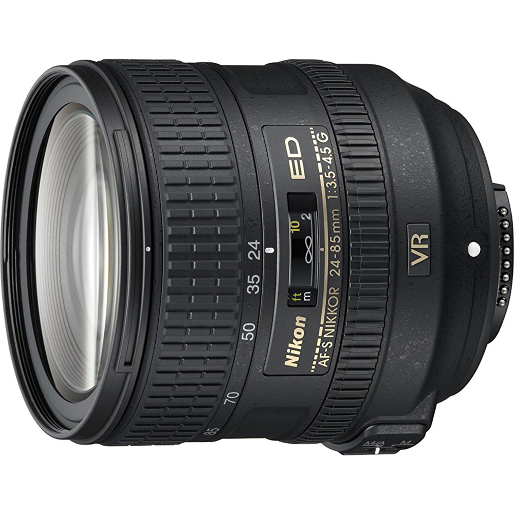 Nikon AF-S NIKKOR 24-85mm f/3.5-4.5G ED VR Lens 2204 - White Box - image 1 of 8