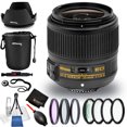 thumbnail image 1 of Nikon AF-S NIKKOR 35mm f/1.8G ED Lens 2215 - 15PC Accessory Bundle, 1 of 1