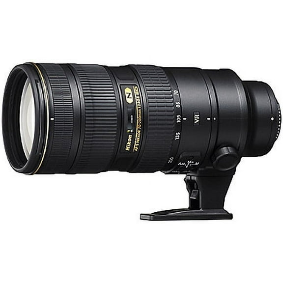Nikon AF-S NIKKOR 70-200mm f/2.8 G II ED VR Autofocus IF Lens, Black {77} with Tripod Foot