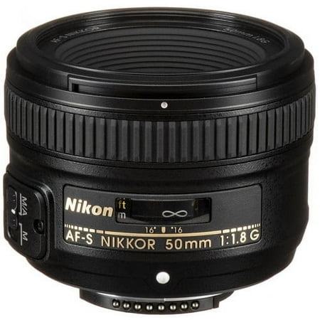Nikon - AF-S NIKKOR 50mm f/1.8G Standard Lens - Black