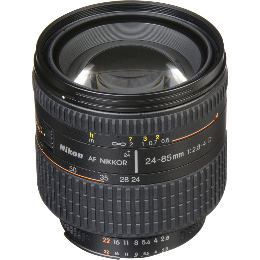 Nikon AF Zoom-NIKKOR 24-85mm f/2.8-4D IF Lens - 1929 - Walmart.com