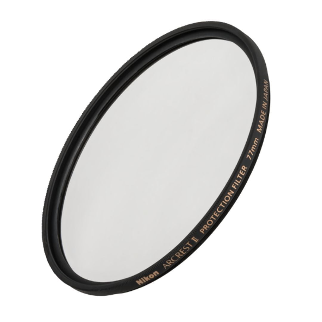 Nikon ARCREST II Protection Filter with Zero-One Anti-Reflective Coating for Lens (77mm)