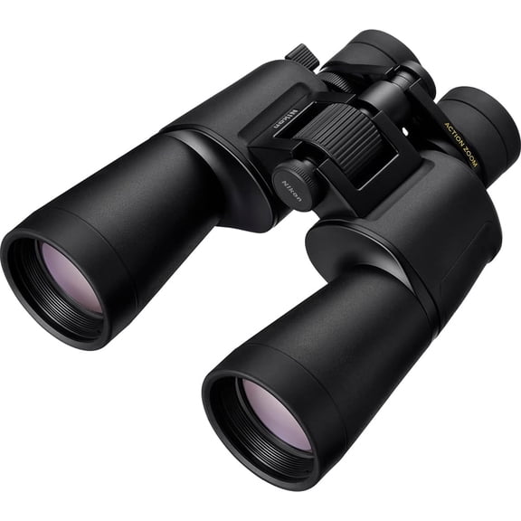 Nikon ACTION ZOOM 10-22x50 Binoculars, Black (16811)