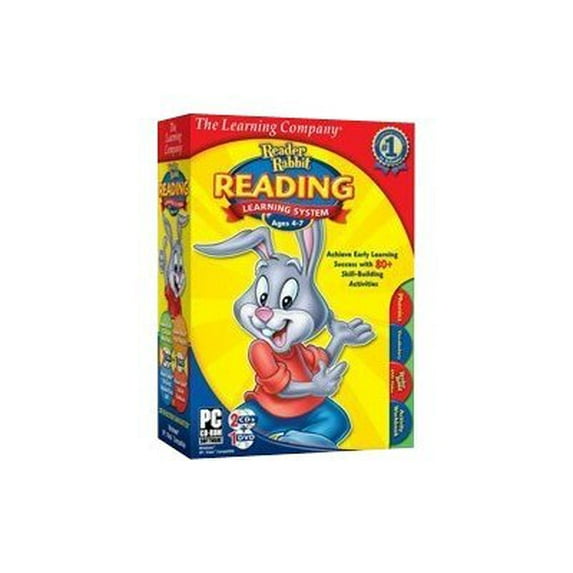 TLC Reader Rabbit Reading Learning System 2009 - Box pack - 1 user - CD, DVD - Win