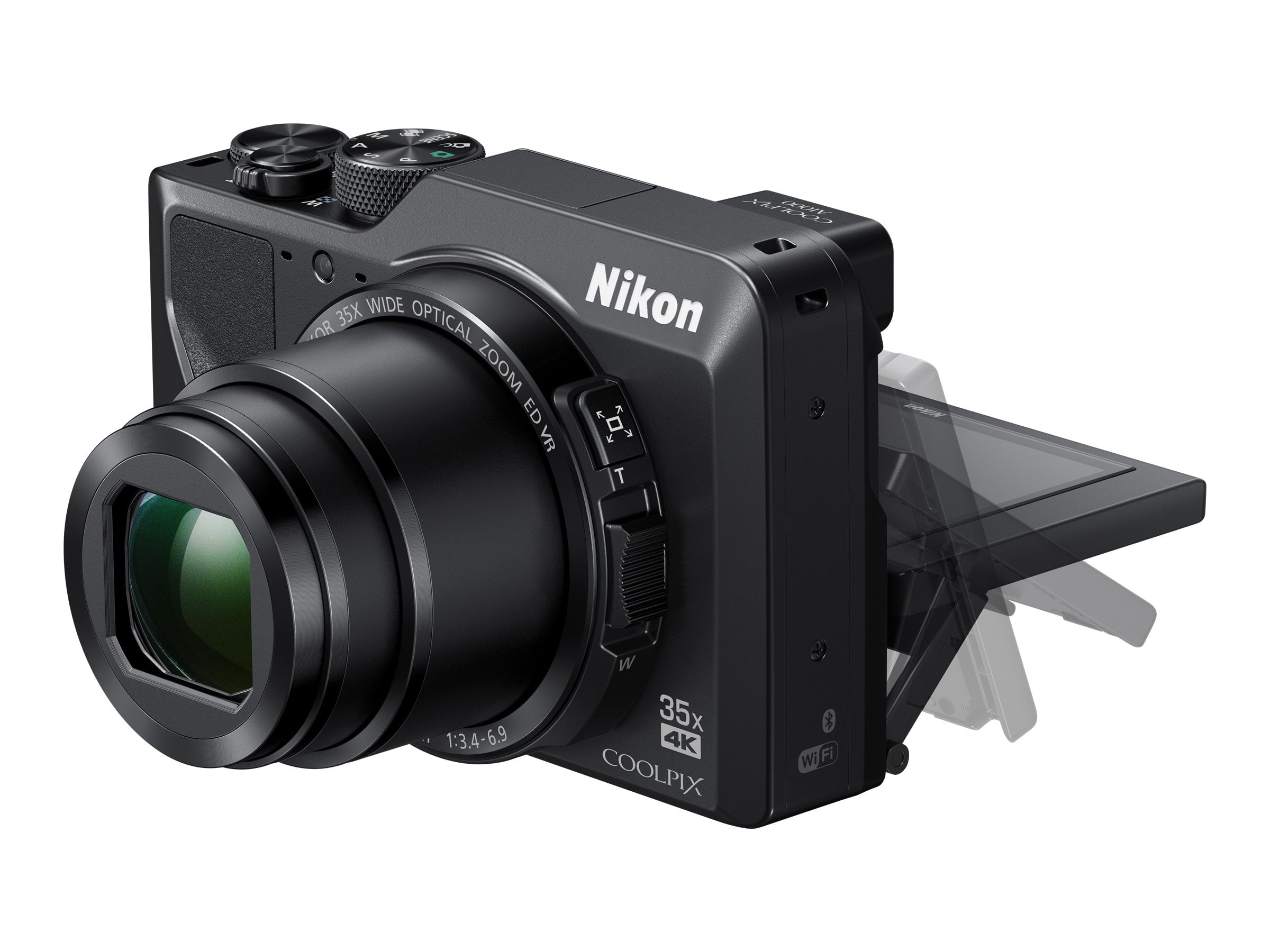☆彡Nikon COOLPIX A1000　おまけ付 Mint] Nikon COOLPIX A1000 BK Black Digital Camera Wi-Fi 259