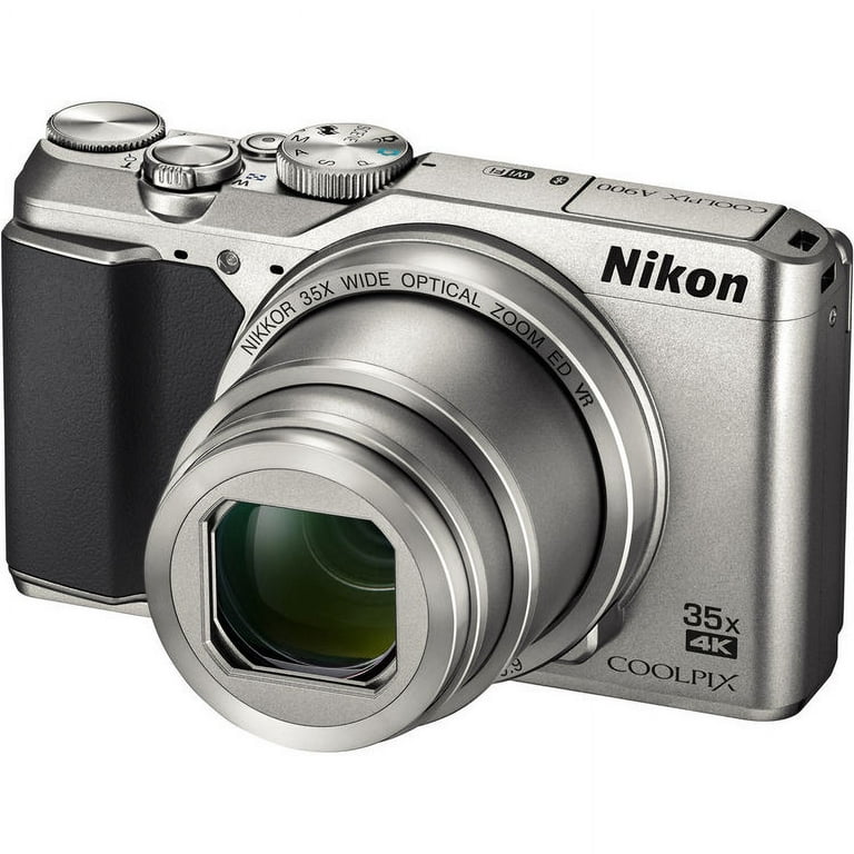 Nikon COOLPIX A900 20MP UHD 4K Digital Camera (Silver) - 26505