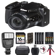 Nikon COOLPIX B500 Camera 40x Optical Zoom + Flash + Case - 16GB Kit Bundle International Version