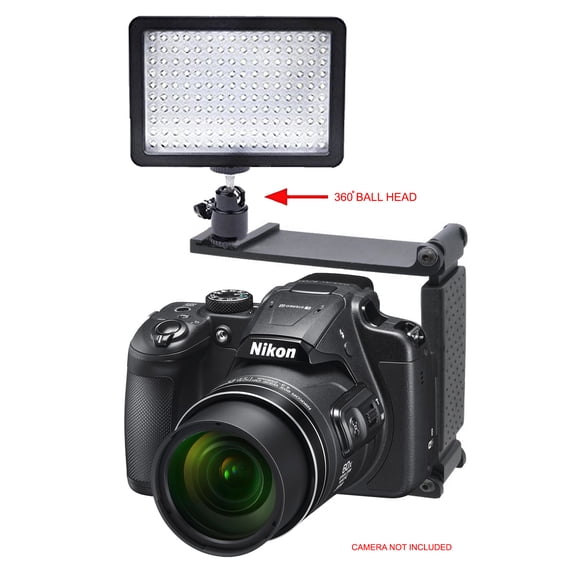 Nikon COOLPIX B700 Professional Long Life Multi-LED Dimmable Video Light w/ Bracket