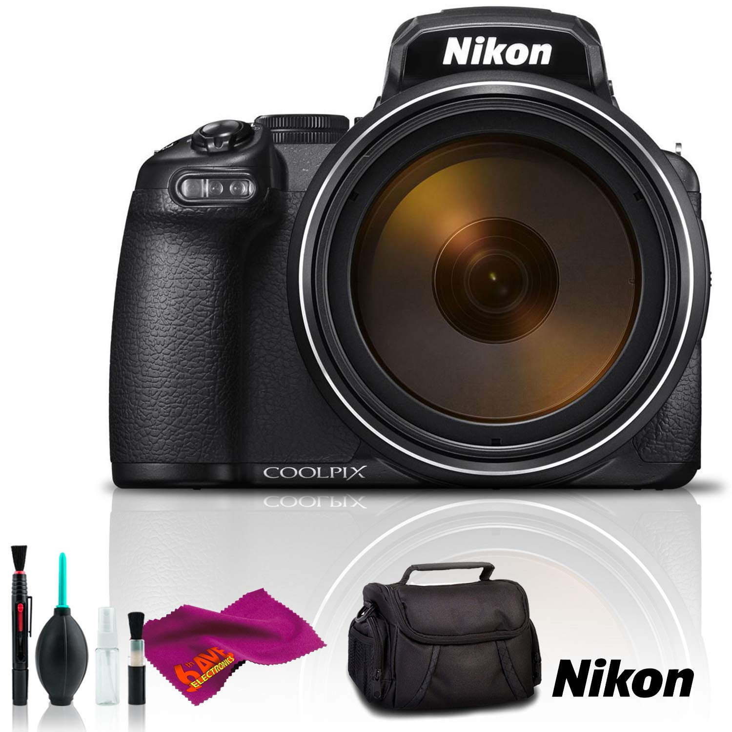 Nikon COOLPIX P1000 Digital Camera (Intl Model) - Standard Kit Nikon COOLPIX P1000 Digital Camera (Intl Model) - Standard Kit