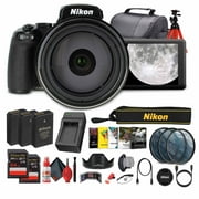 Nikon COOLPIX P1100 Digital Camera 125x Optical Zoom 4K Video Bundle Software International Model