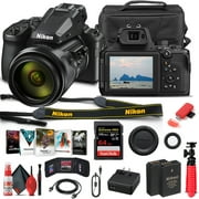 Nikon COOLPIX P950 Digital Camera, 16MP, 83x Optical Zoom, 4K Video Bundle International Model