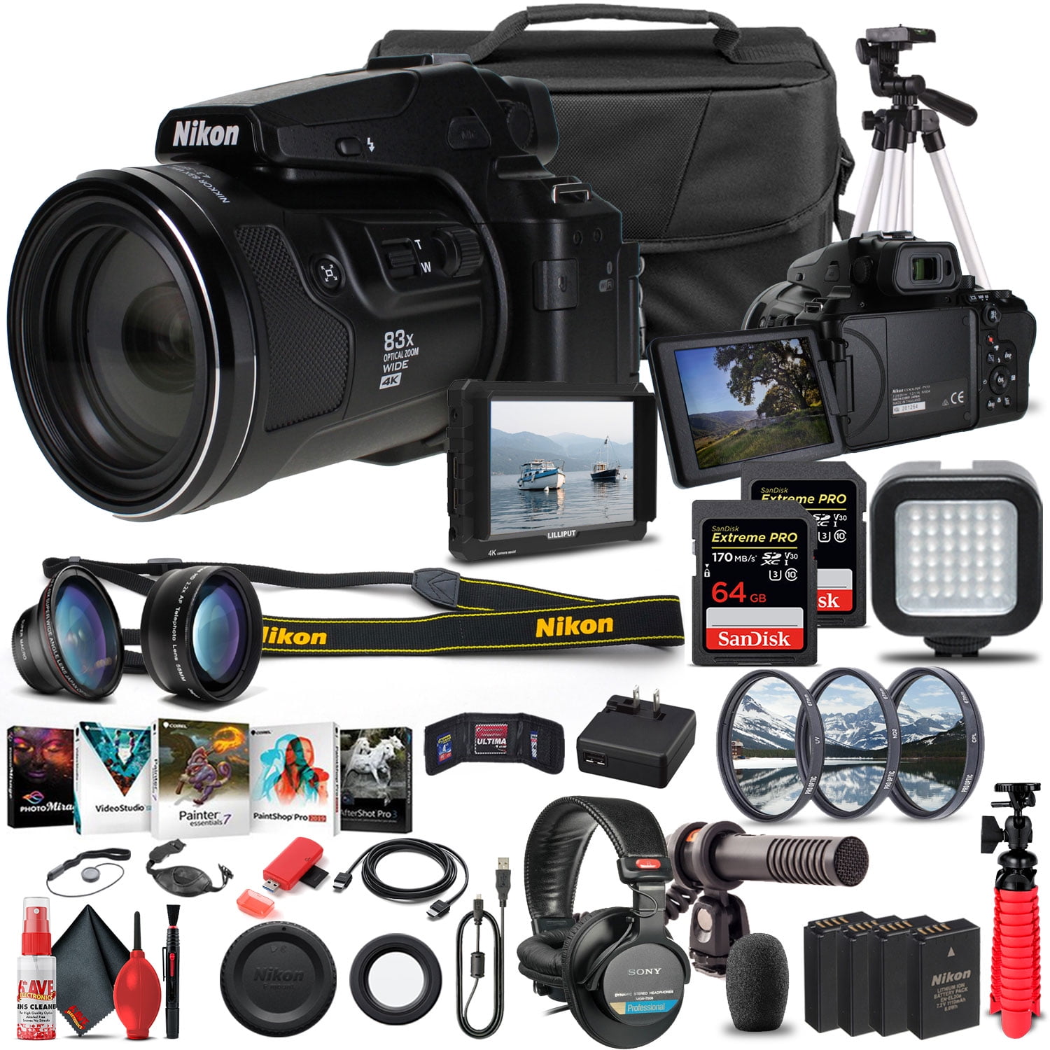 Nikon COOLPIX P950 Digital Camera 26532 - Pro Bundle Nikon COOLPIX P950 Digital Camera 26532 - Pro Bundle