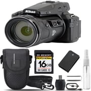 Nikon COOLPIX P950 Digital Camera 83x Optical Zoom WiFi +Case +Tripod- 16GB Kit International Version