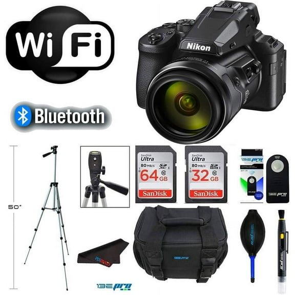 Nikon COOLPIX P950 Digital Camera + Pixibytes Advanced Bundle (International Version)