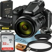 Nikon COOLPIX P950 Digital Camera with SanDisk 32GB Memory Card + UV Filter + ZeeTech Accesory