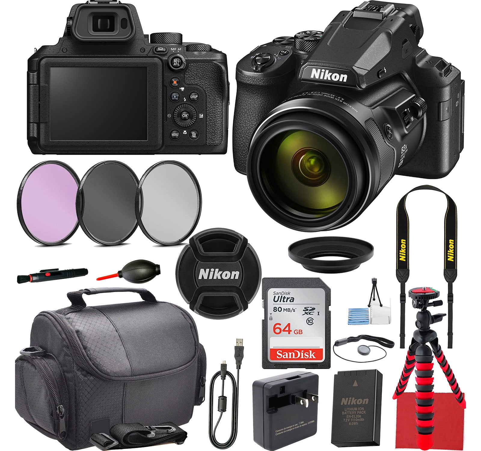 Ultimate Nikon Coolpix P950 Digital Camera Bundle: 83x