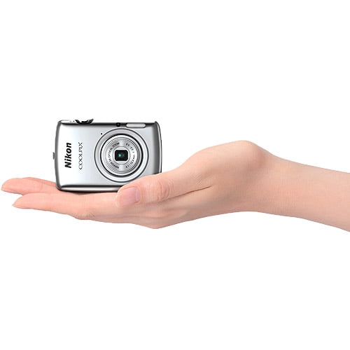Nikon COOLPIX S01 Digital Camera, Silver