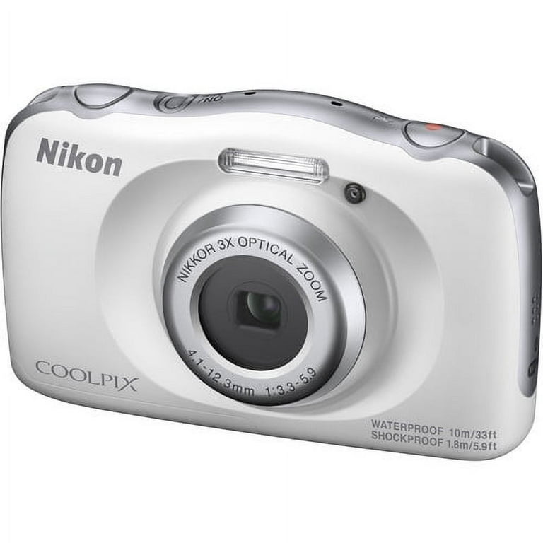 Nikon COOLPIX W150 Digital Camera (White) 26530 - Walmart.com