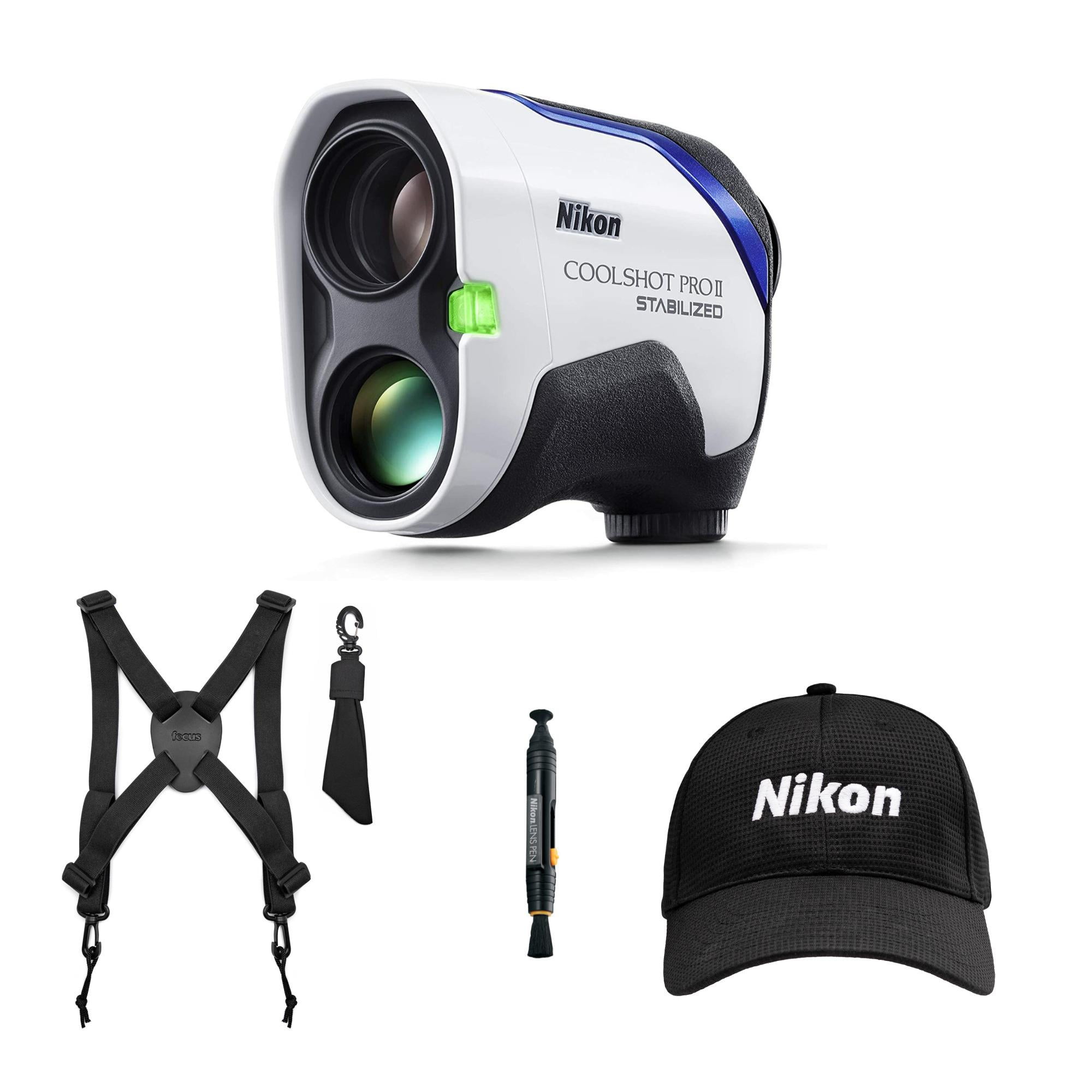 Nikon CoolShot Pro II 6x21 Stabilized Laser Rangefinder with Accessory